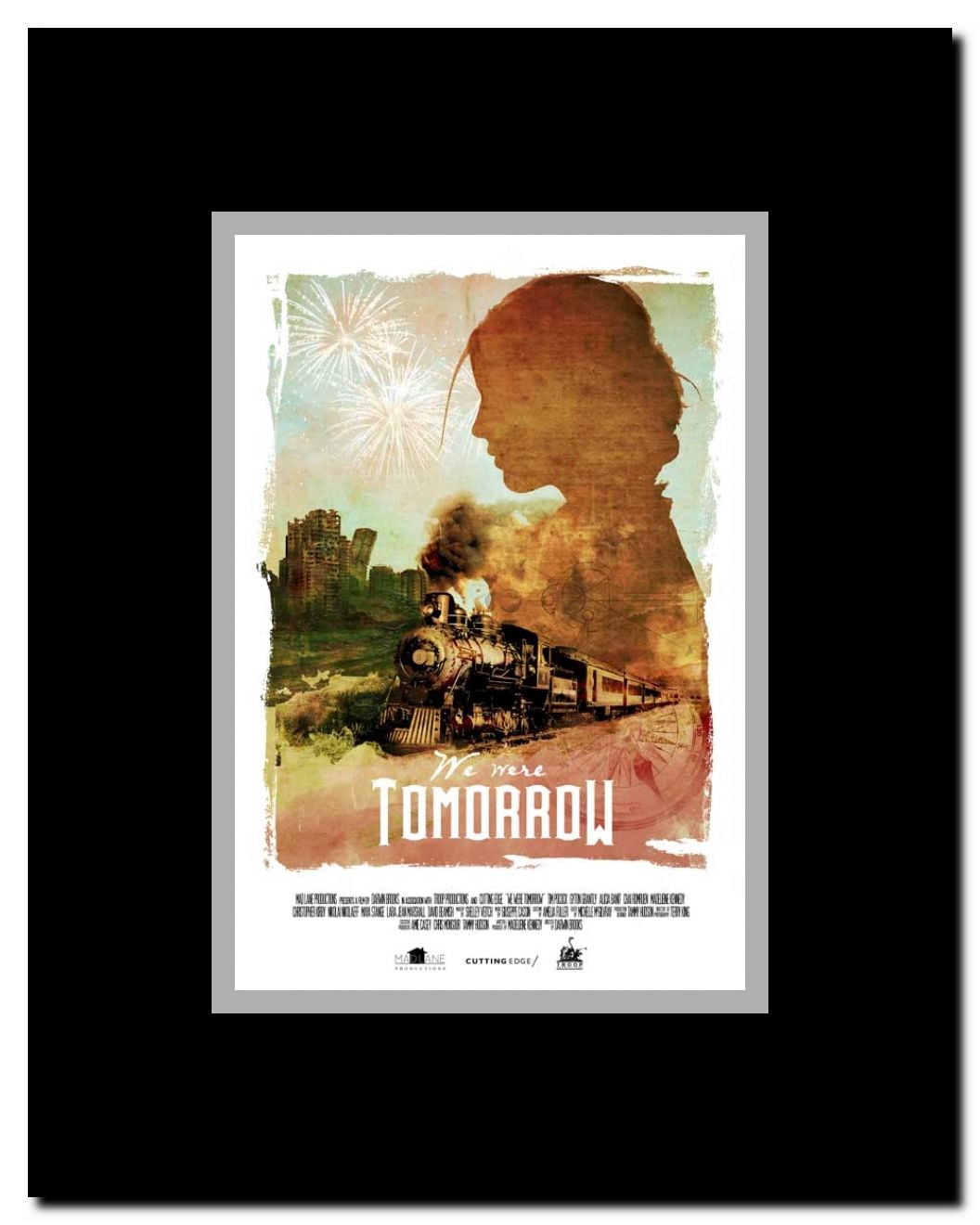 We Were Tomorrow Framed Movie Poster
