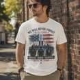 thumbnail image 1 of We Will Never Forget 9/11, Memorial Tribute, First Responder, Patriotic Remembrance, Short Sleeve T-Shirt, 1 of 5