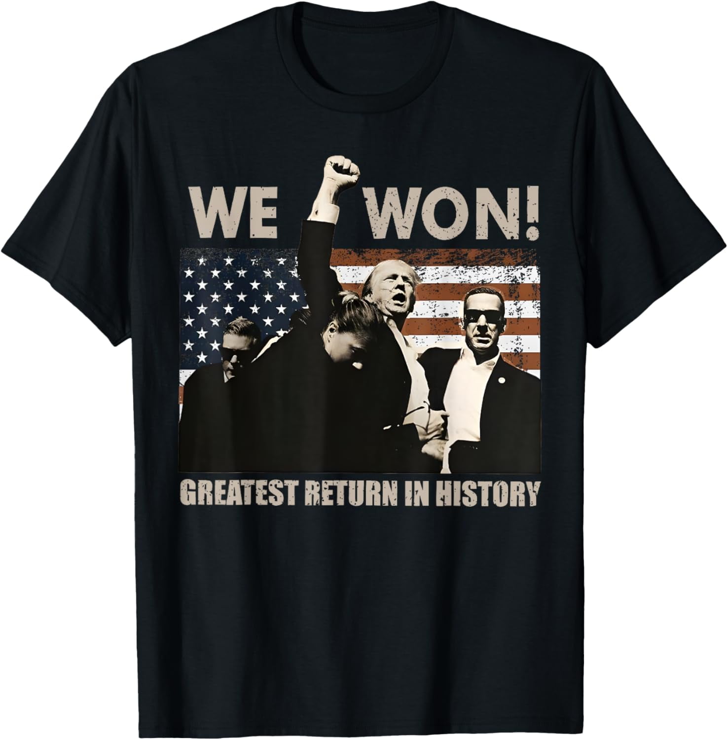 We WonDonald Trump Won 2024 Election Inauguration President TShirt