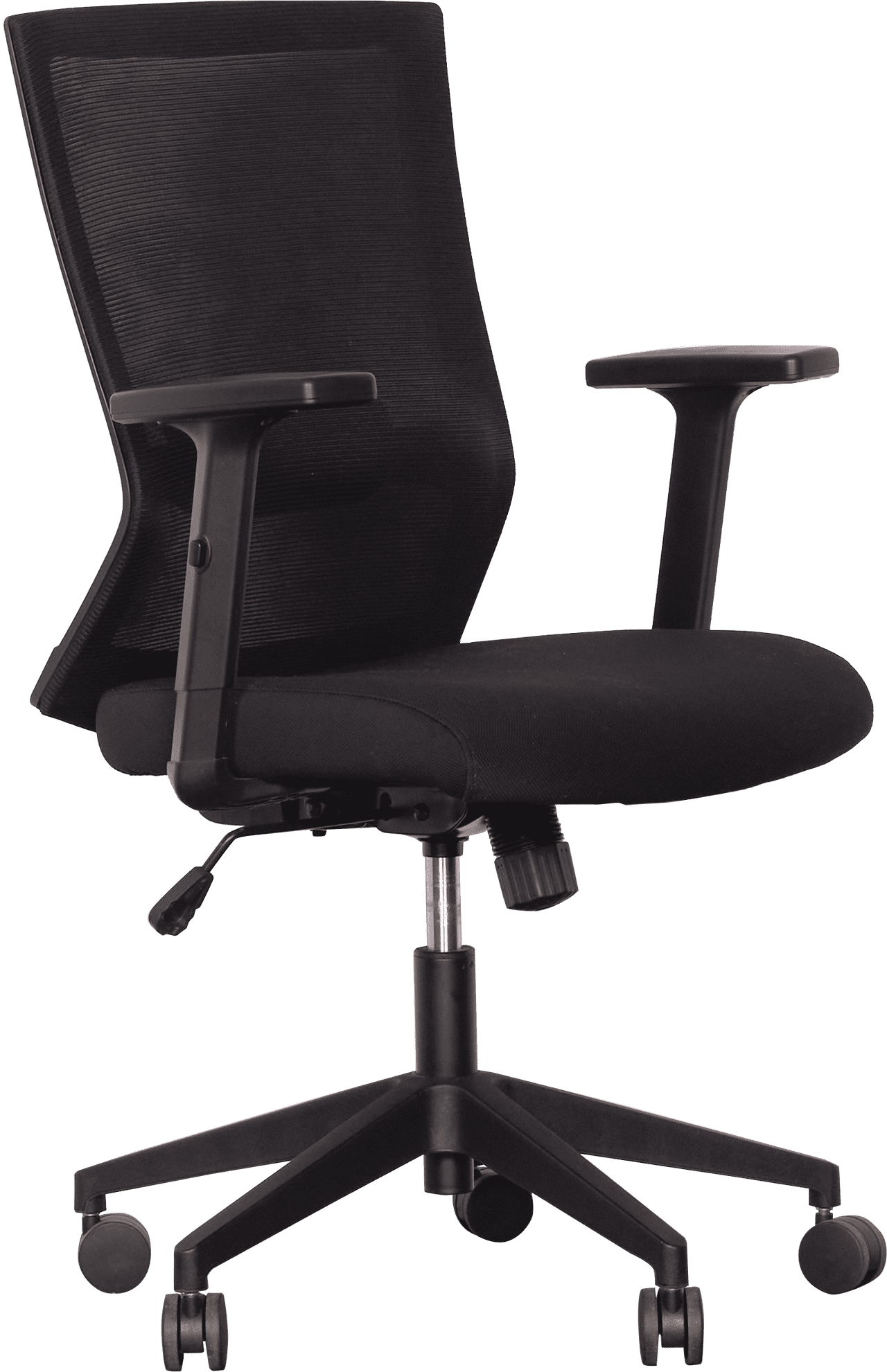 We Work Office Chair with Adjustable Arms and Lumbar Support in Black