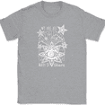 thumbnail image 1 of We are All Made of Stars T-Shirt Trippy Astronomy Astrology Gift Tee - Heather Grey, 4XL, 1 of 1