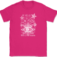 thumbnail image 1 of We are All Made of Stars T-Shirt Trippy Astronomy Astrology Gift Tee - Pink, S, 1 of 1