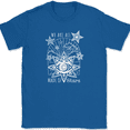 thumbnail image 1 of We are All Made of Stars T-Shirt Trippy Astronomy Astrology Gift Tee - Royal Blue, XL, 1 of 1