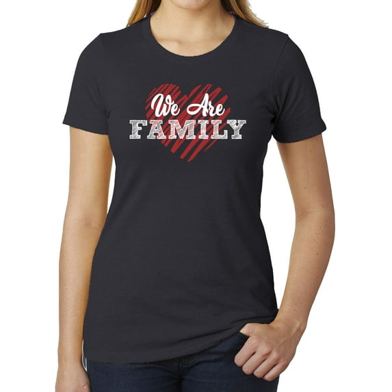 We are Family -Family Reunion Woman's T-shirts - Charcoal MH200WFAM S22 XL