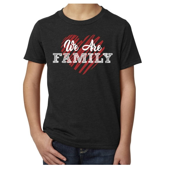 We are Family -Family Reunion youth T-shirts - Black MH200YFAM S22 XL