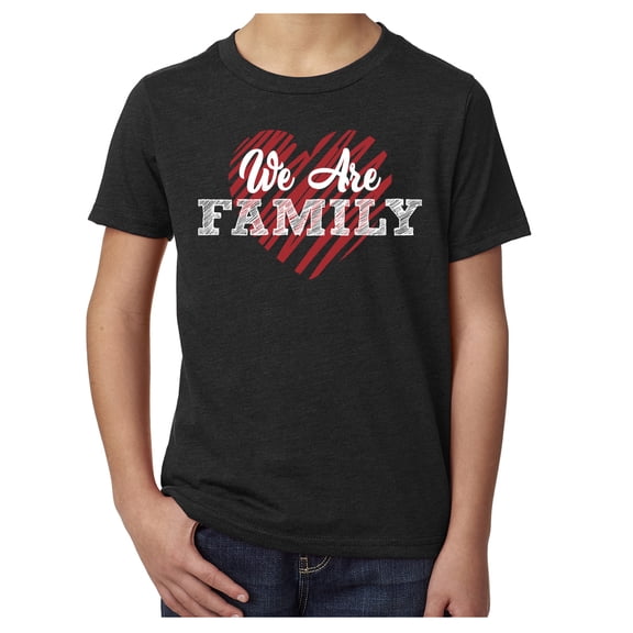 We are Family -Family Reunion youth T-shirts - Black MH200YFAM S22 XL