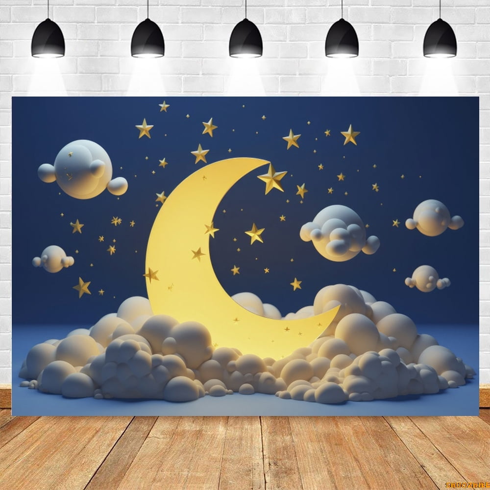 Twinkling Clouds Backdrop