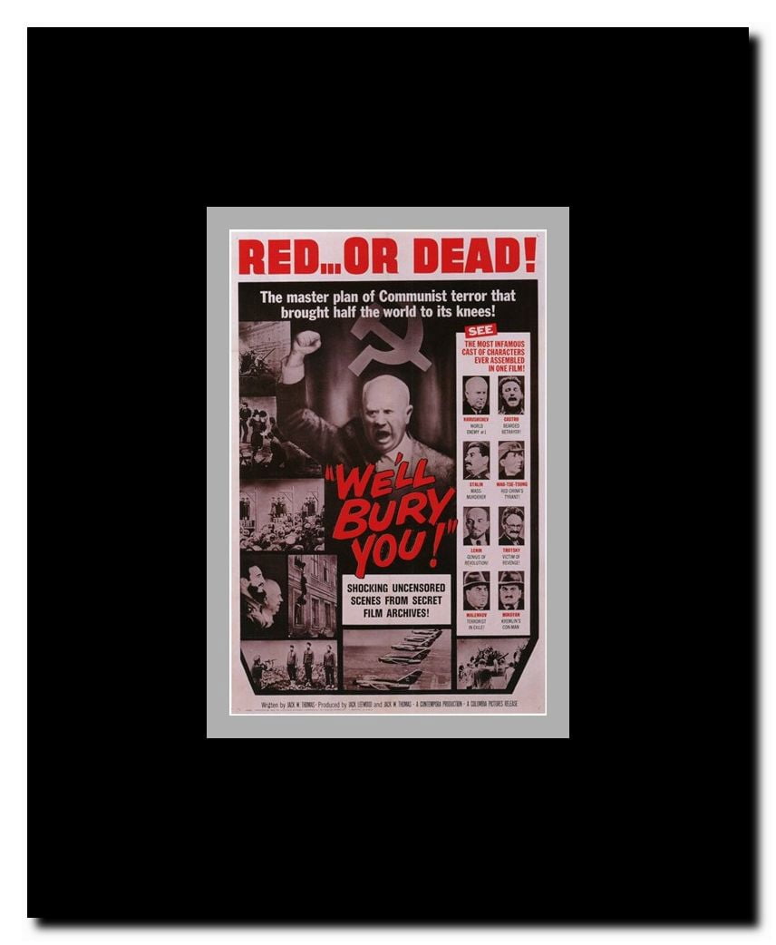 We'll Bury You Framed Movie Poster