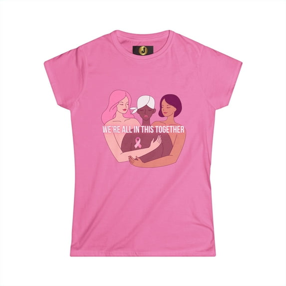 We're All In This Together - Breast Cancer Awareness Tee
