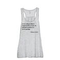 thumbnail image 1 of We're Almost There Women's Fashion Sleeveless Flowy Racerback Workout Yoga Tank Top Sport Grey Small, 1 of 3
