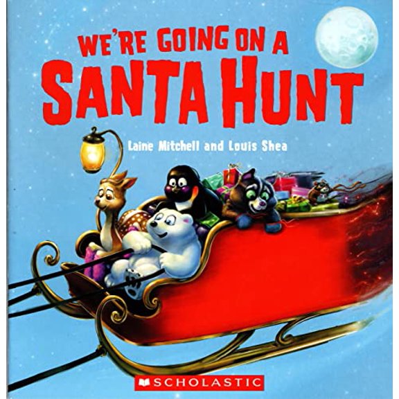 Pre-Owned We're Going on a Santa Hunt, 9781338255140, 1338255142, Paperback,