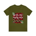 thumbnail image 1 of We're Really Into Christmas Unisex Streetwear Jersey Short Sleeve Tee, 1 of 10