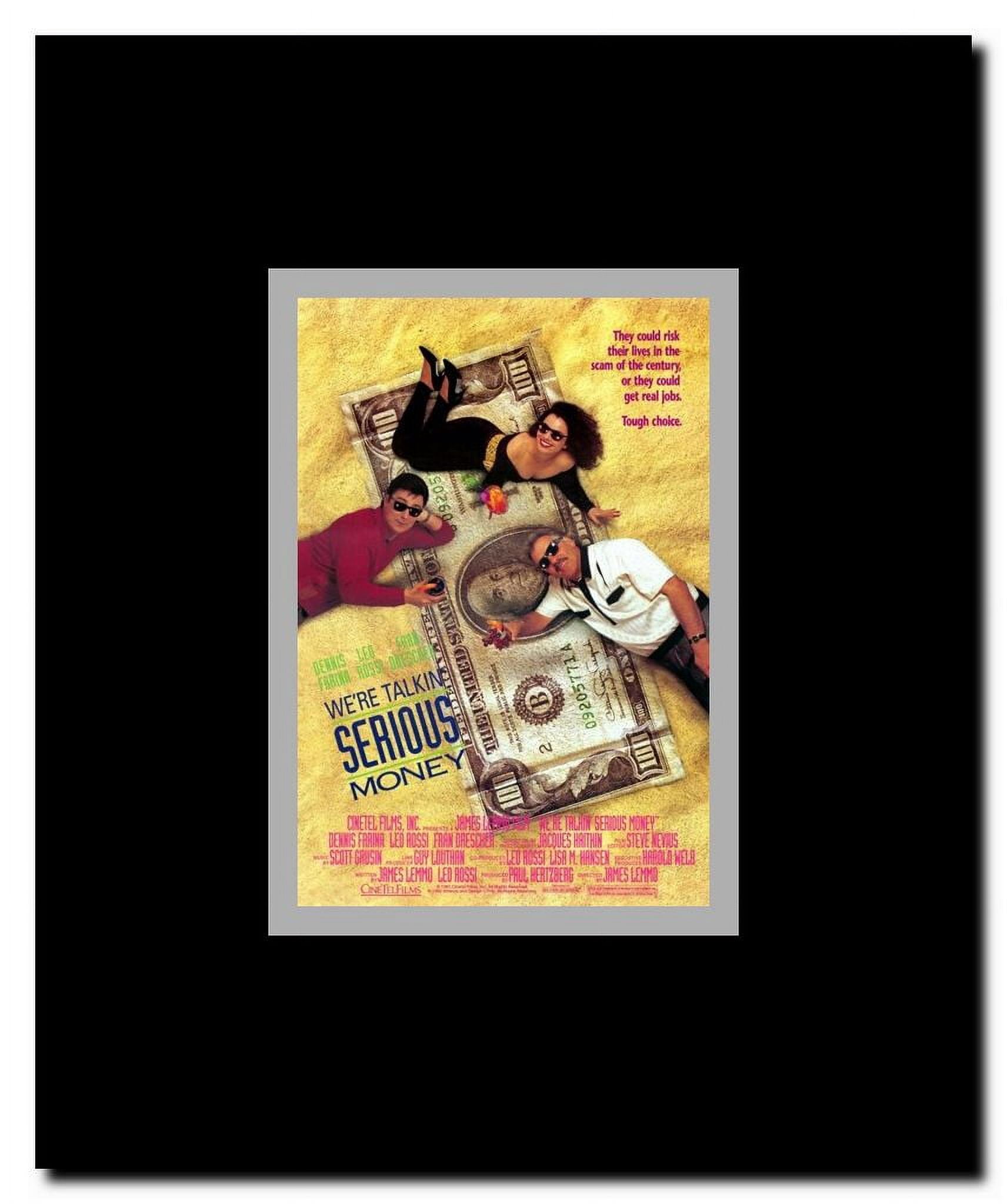 We're Talking Serious Money Framed Movie Poster