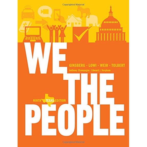 Pre-Owned We the People: An Introduction to American Politics (Hardcover) 0393921115 9780393921113