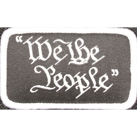 We the People Woven Patch