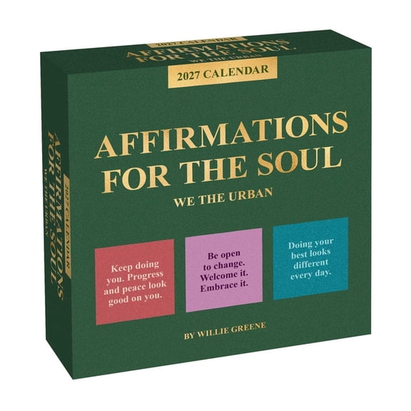 We the Urban 2027 Day-To-Day Calendar: Affirmations for the Soul, (Paperback)