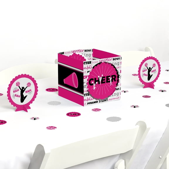 We've Got Spirit - Cheerleading - Birthday Party or Cheerleader Party Centerpiece & Table Decoration Kit