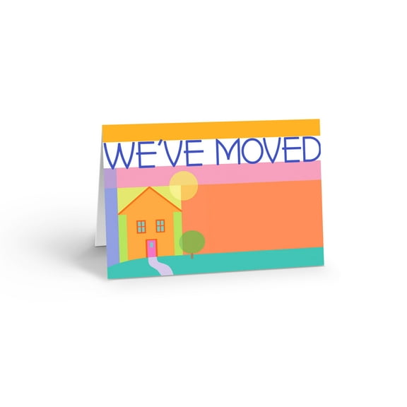 We've Moved New Home Note Card - 10 Boxed Cards & Envelopes - New Address Note C