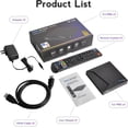 thumbnail image 1 of We2USat K3 Pro Smart TV Box, 4GB RAM 32GB Storage, 6K Ultra HD, Voice Control Remote, 1 of 3