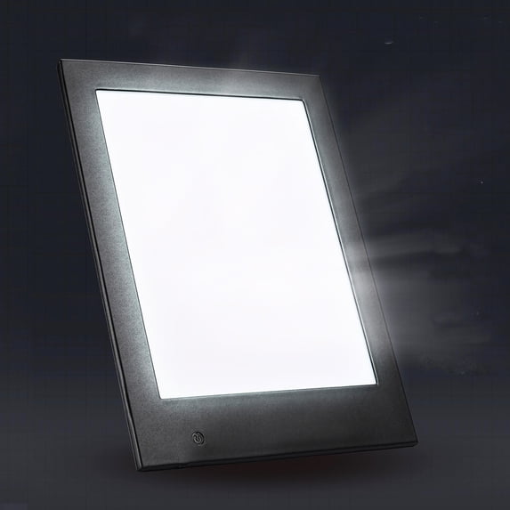WeChef LED Backlit Menu Holder Cover Single Panel Fits 8"x11" Paper for Nightclubs Restaurants Hotels Cafes