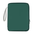 thumbnail image 1 of WeDecorBay Tablet Sleeve Bag Carrying Case Multi Functional Storage Lightweight Water Repellent Durable Lanyard Multiple Pockets for Tablets Travel Office Daily Use Green,Free Size, 1 of 6