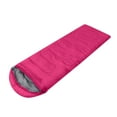 thumbnail image 1 of WeDecorBay XL Sleeping Bag for Adults Large Wide Envelope with Hood Warm Cool Weather Lightweight Easy to Pack Waterproof for Camping Backpacking Outdoor Activities Hot Pink,Free Size, 1 of 7