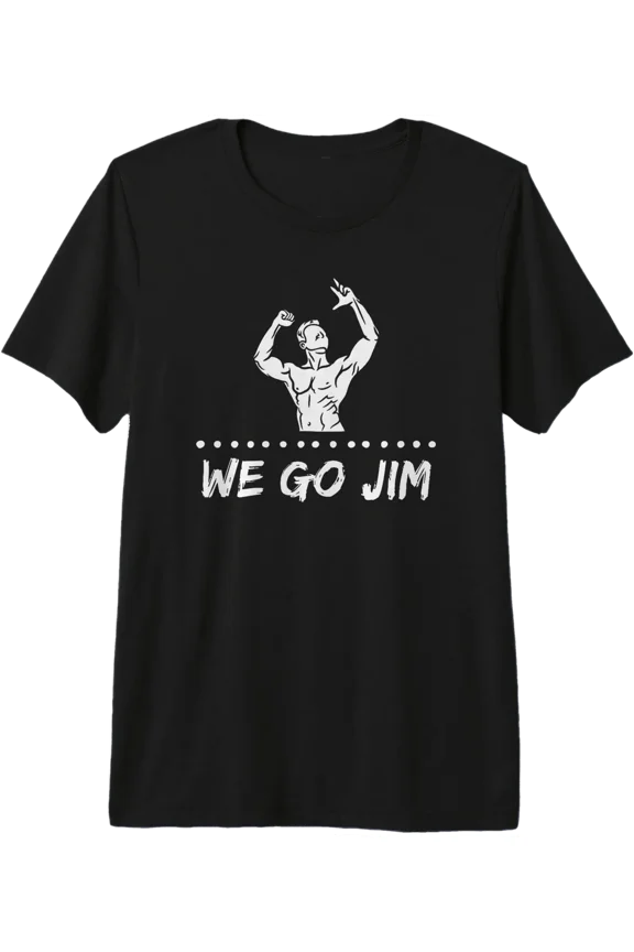 WeGoJim Gym Bro Culture Workout Classic Pump Cover Tee Mens Premium Tri-Blend T-Shirt
