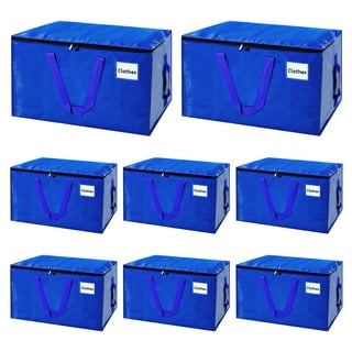 LOCHAS Moving Bags, Heavy Duty Moving Supplies & Storage Bags, Extra Large  Packing Bags, Moving Boxes with Tag Pockets, Collapsible Storage Totes for  Moving Supplies, 93L, 6 Packs