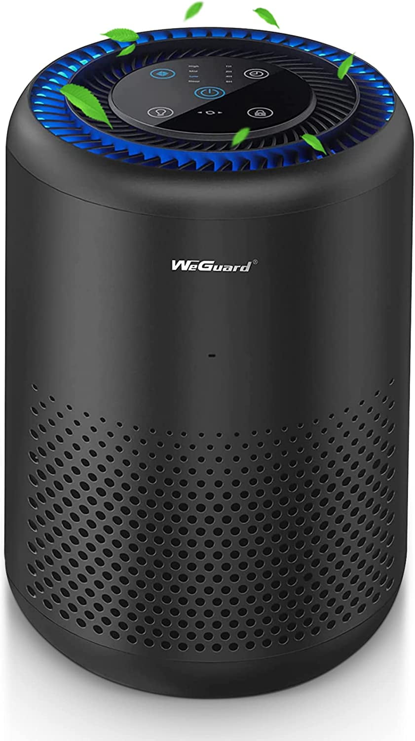 WeGuard K300 Air Purifier with H13 True HEPA Filter 430 sq ft Coverage