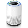 thumbnail image 1 of WeGuard K300 Air Purifier with H13 True HEPA Filter 430 sq ft Coverage | for Allergens, Wildfire Smoke, Dust, Odors, Pollen, Pet Dander | Removal to 0.1 Microns White, 1-Pack, 1 of 6