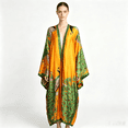thumbnail image 1 of WeHello Women's shirt peacock print kimono long style clothes summer casual swimsuit cardigan, 1 of 8