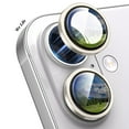 thumbnail image 1 of WeLife Compatible with iPhone 17 Camera Lens Protector, Individual Anti Scratch Metal Ring Tempered Glass Camera Screen Protector (Gray), 1 of 7