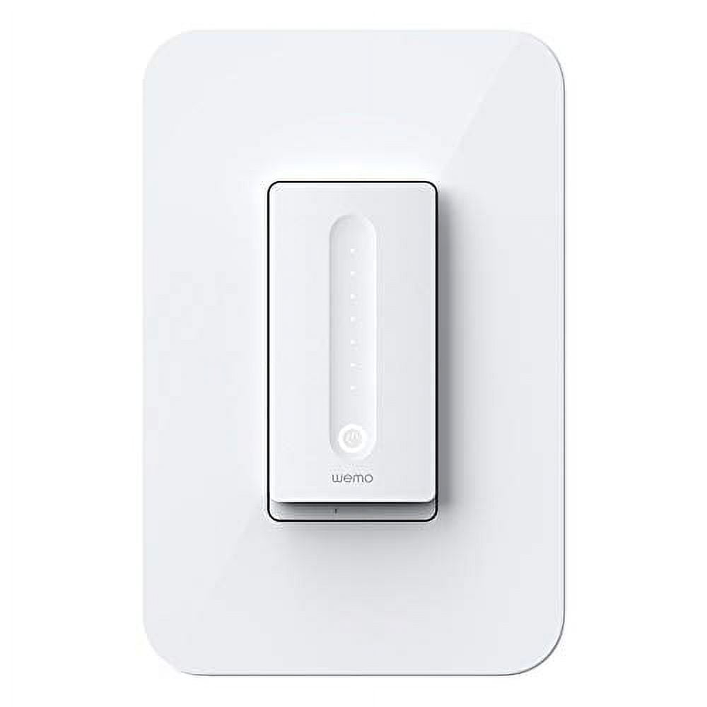 WeMo WDS060 Wemo WiFi Smart Dimmer Switch (Dim + Control Lights from