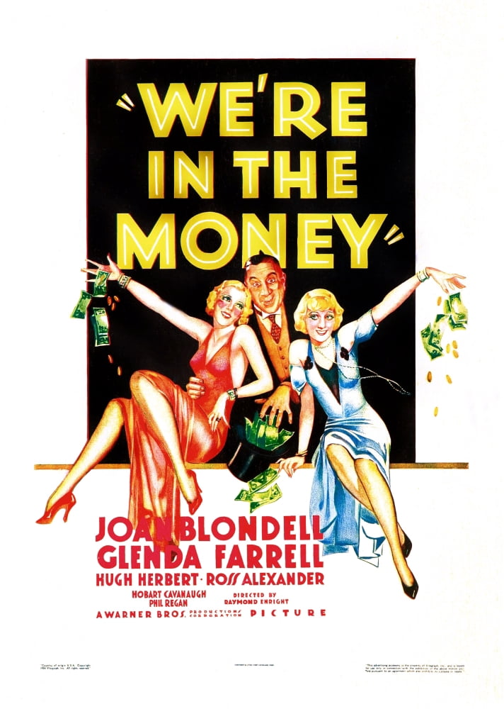 WeRe In The Money U Canvas Art - (11 x 17)