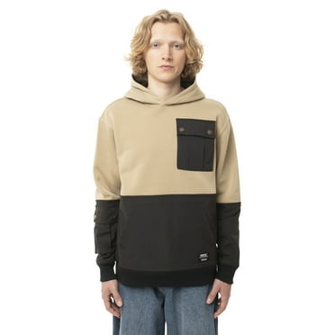 WeSC 90's mike Utility Color Block Hoodie, XS-2XL