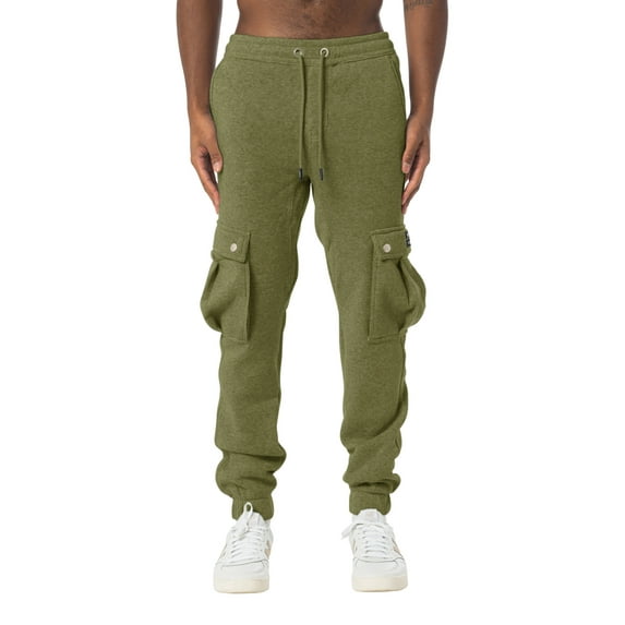 Men's WeSC Men's Fleece Slim Utility Cargo Joggers, Sizes S-2XL