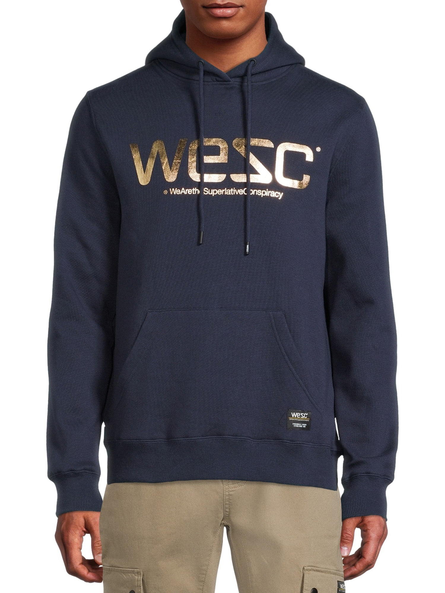 WeSC Men's Mike Logo Pullover Hoodie Sweatshirt, Sizes S-XL, Hoodies for  Men Sweatshirts - Walmart.com
