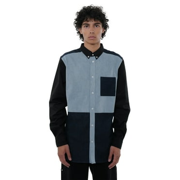 WeSC Men's Oden Blocked Shirt, XS - 2XL