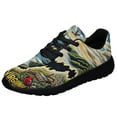 thumbnail image 1 of WeStVirginia Map Stte Shoes Sneakers Black Size 10, 1 of 7