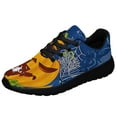 thumbnail image 1 of WeStVirginia Pumpkins Halloween Shoes Sneakers Black Size 9, 1 of 7