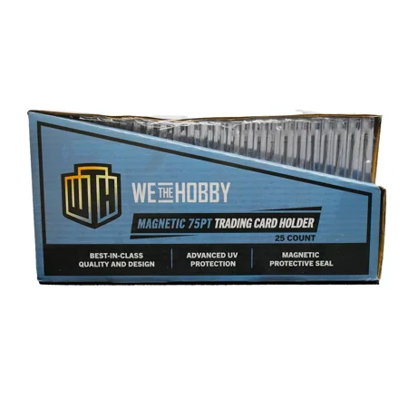 WeTheHobby 75pt 3x4 Magnetic Trading Card Holder Pack (25 Count)