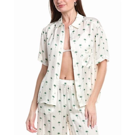 WeWoreWhat womens Dad Shirt, s, White