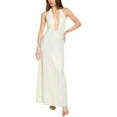 thumbnail image 1 of WeWoreWhat womens  Halter Maxi Dress, 10, White, 1 of 4
