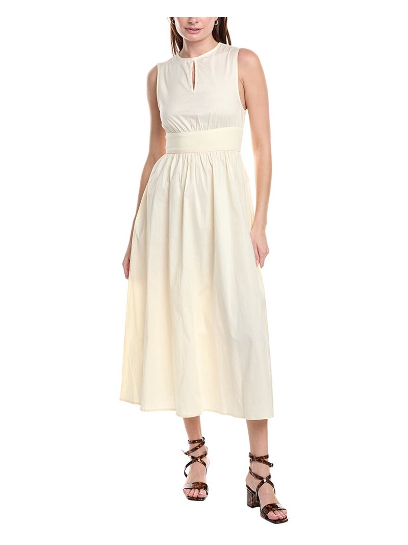 WeWoreWhat womens Keyhole Midi Dress, XXS, White - Walmart.com