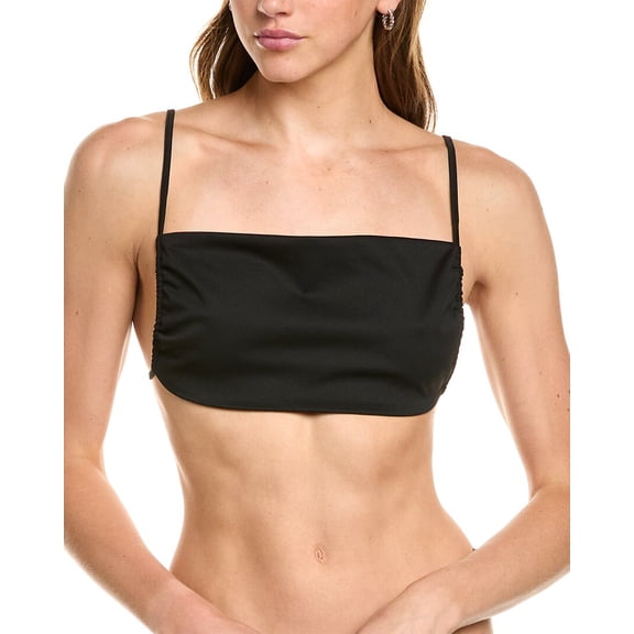 WeWoreWhat womens Ruched Bandeau Top, XL