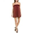 thumbnail image 1 of WeWoreWhat womens  Strapless Mini Dress, 4, Brown, 1 of 3