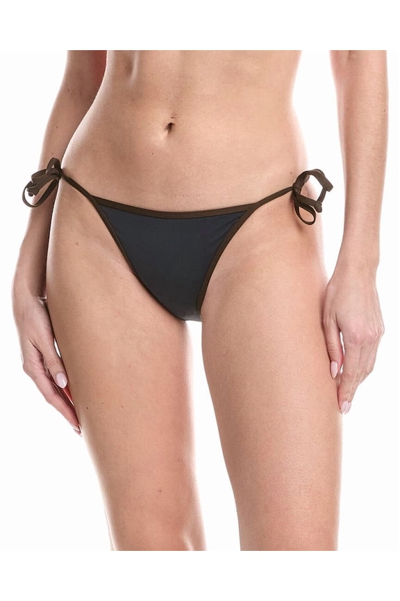 WeWoreWhat womens  Tie Bikini Bottom, m, Blue