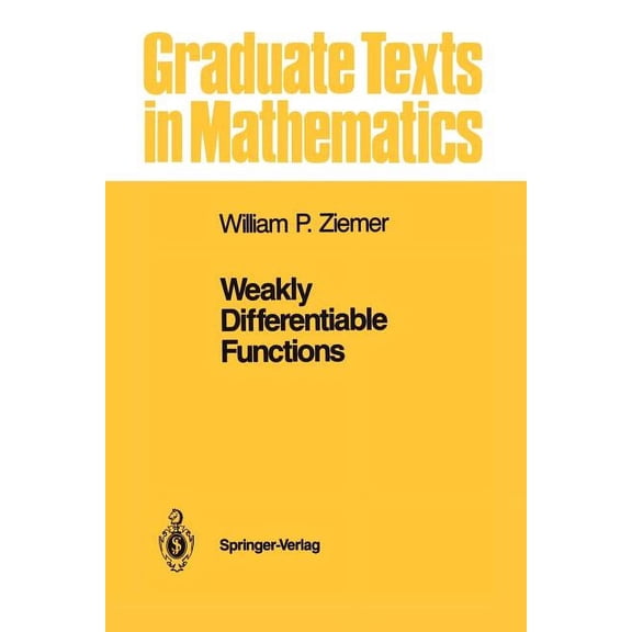 Weakly Differentiable Functions: Sobolev Spaces and Functions of Bounded Variation