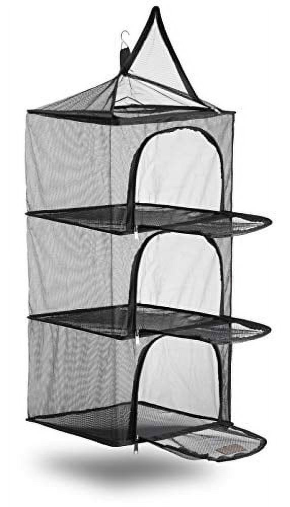 Wealers Outdoor Dry Net Storage and Food Screen 3Tier Camping