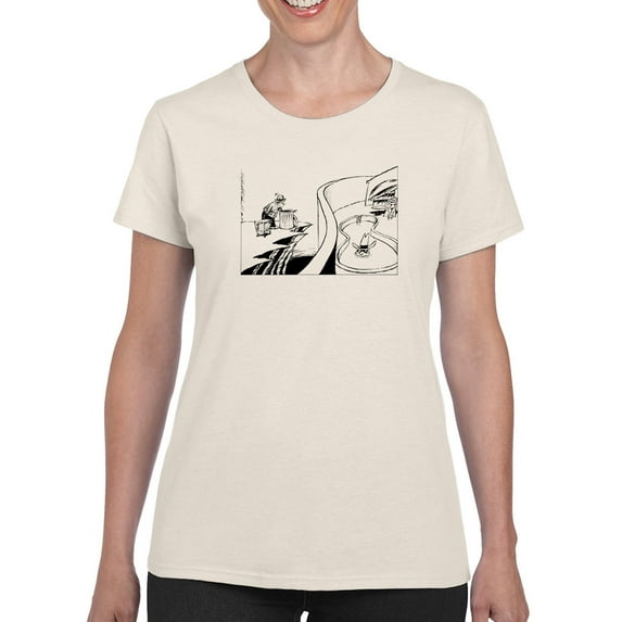 Wealth Gap T-Shirt Women -Wilfred Hildonen Designs, Female 4X-Large